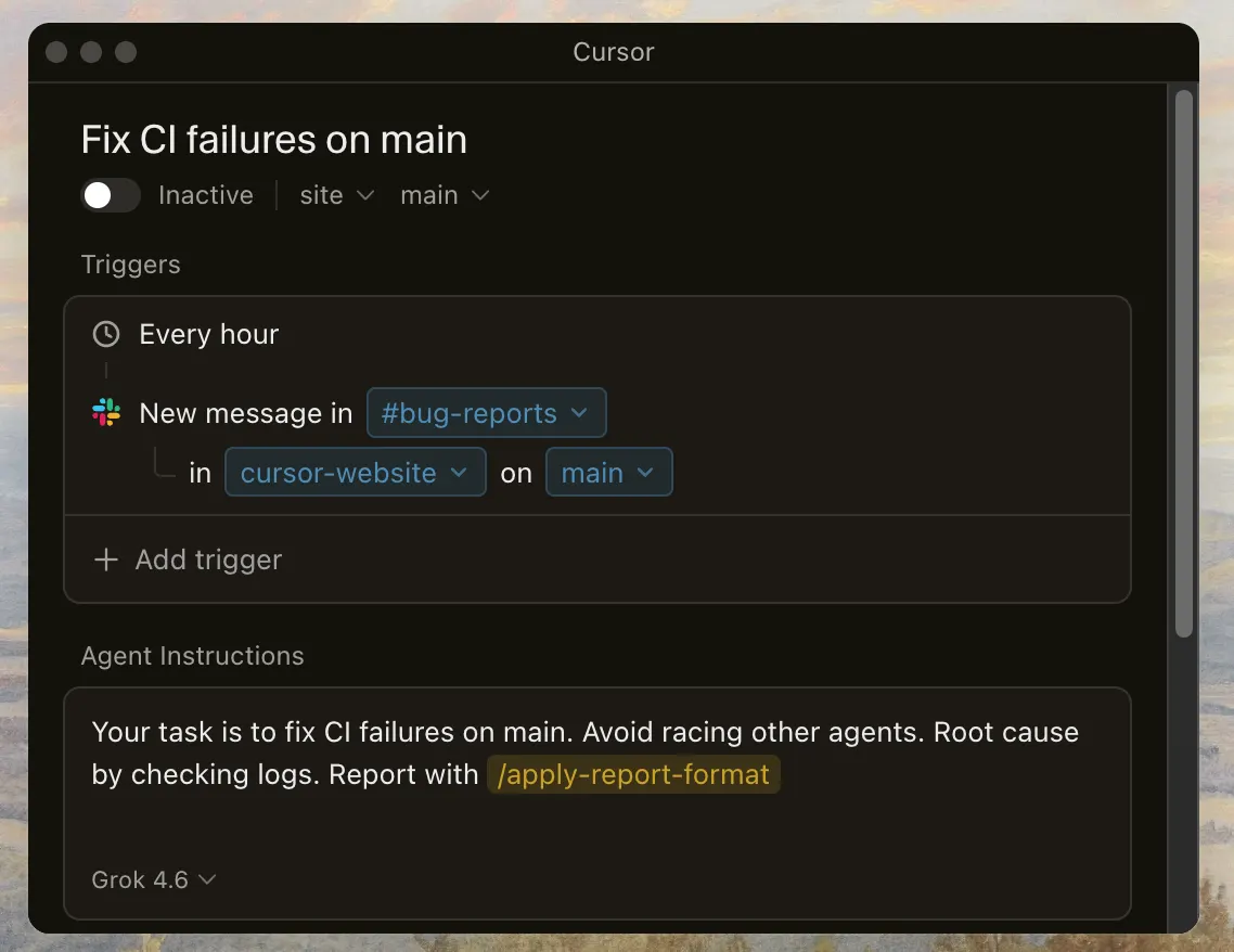 Cursor