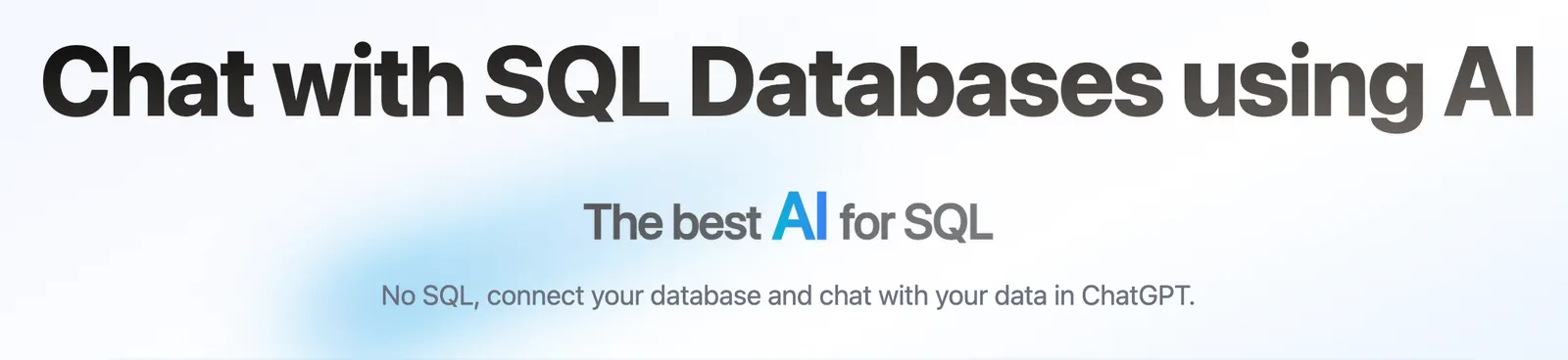 AskYourDatabase AskYourDatabase