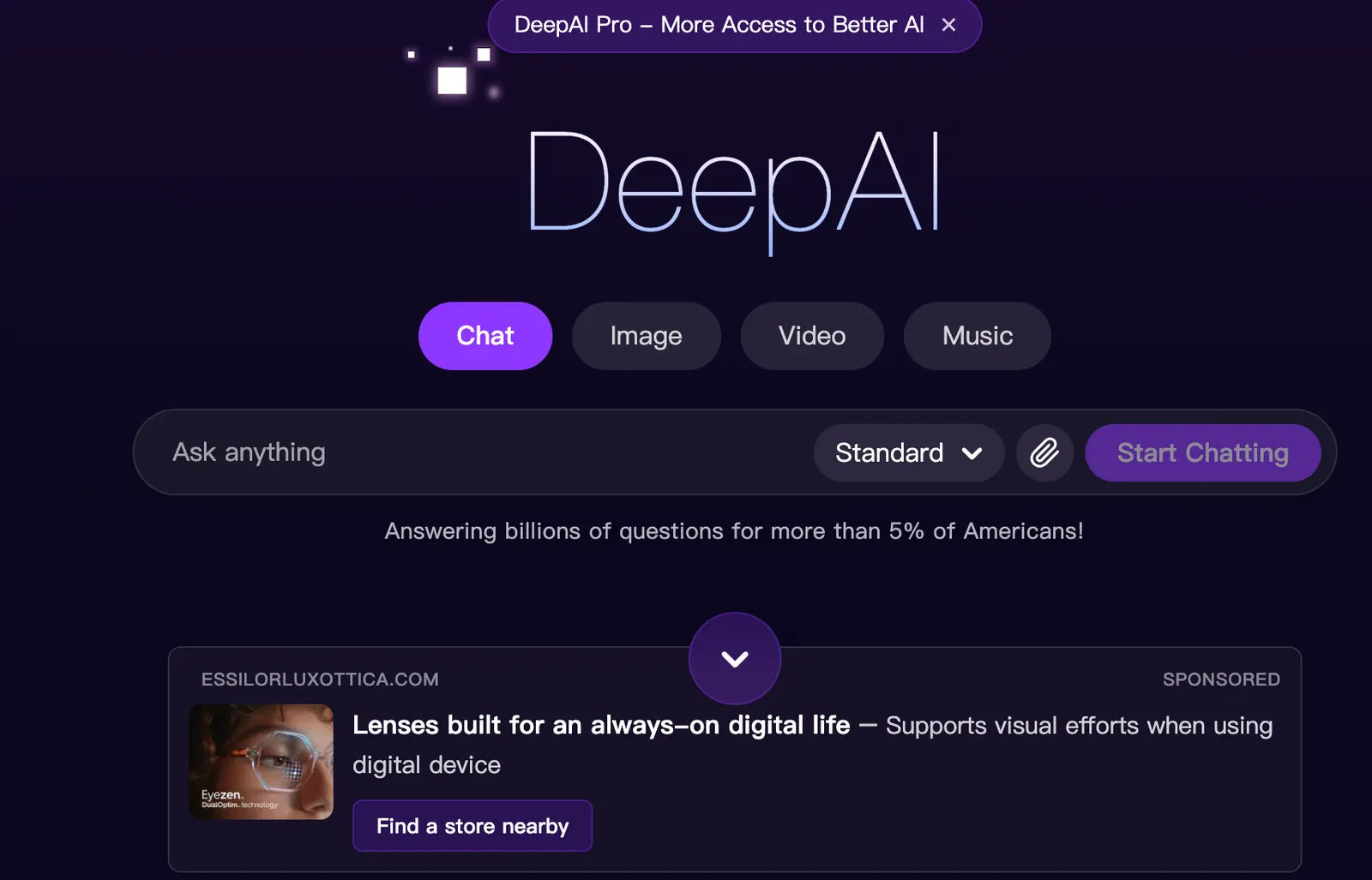 DeepAI DeepAI